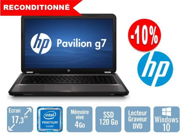 HP 17'' - G7P6200 - Reconditionn