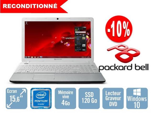 PACKARD BELL 15'' - P5WS0 B960 - Reconditionn