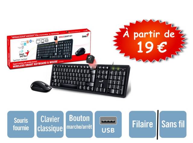 PACK CLAVIER SOURIS