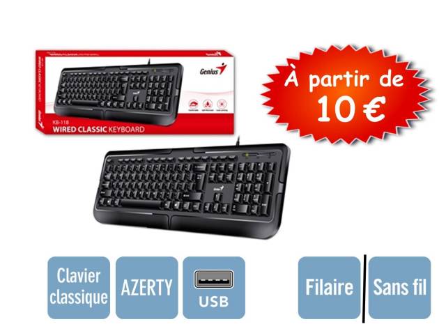 CLAVIER FILAIRE