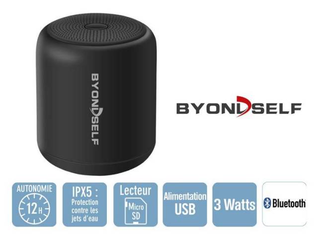 Mini Enceinte Bluetooth BYONDSELF