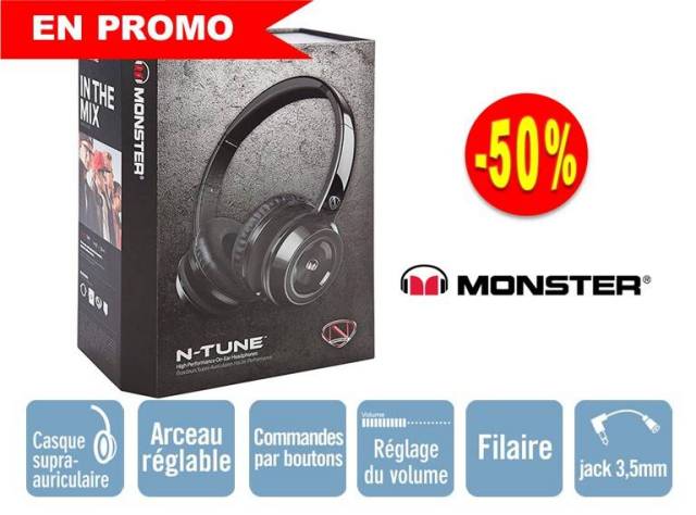 Casque Monster N-tune